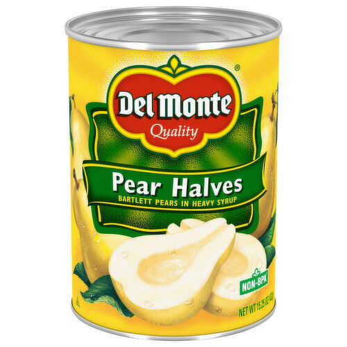 Del Monte Pear Halves in Heavy Syrup