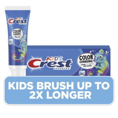 Crest Kids Advanced Kid's Fluoride Toothpaste