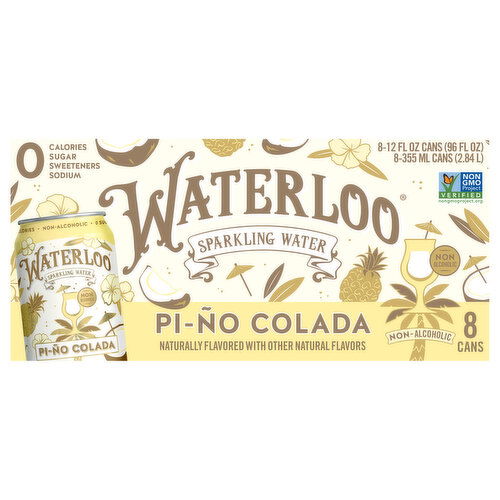 Waterloo Sparkling Water, Pi-no Colada