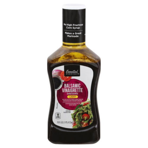 Essential Everyday Dressing, Balsamic Vinaigrette, Light