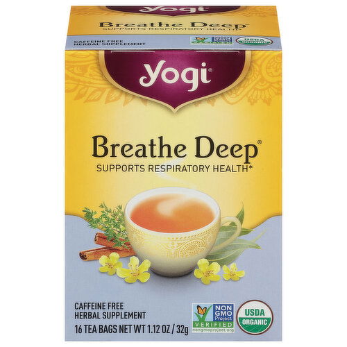 Yogi Breathe Deep Tea Bags