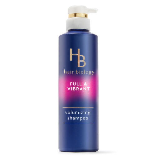 Hair Biology Full and Vibrant Volumizing Shampoo for Fine, Thin, Flat Hair