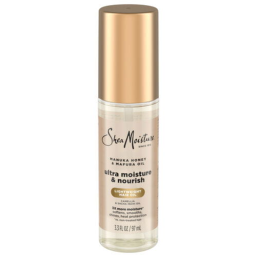 Shea Moisture Ultra Moisture & Nourish Lightweight Manuka Honey & Mafura Oil Hair Oil