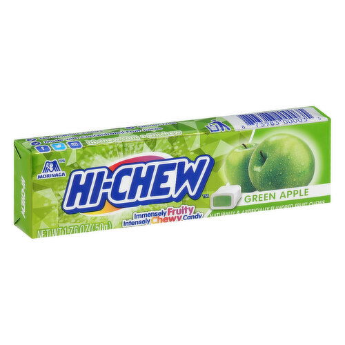 Hi-Chew Fruit Chews, Green Apple