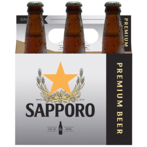 Sapporo Lager 6 Pack