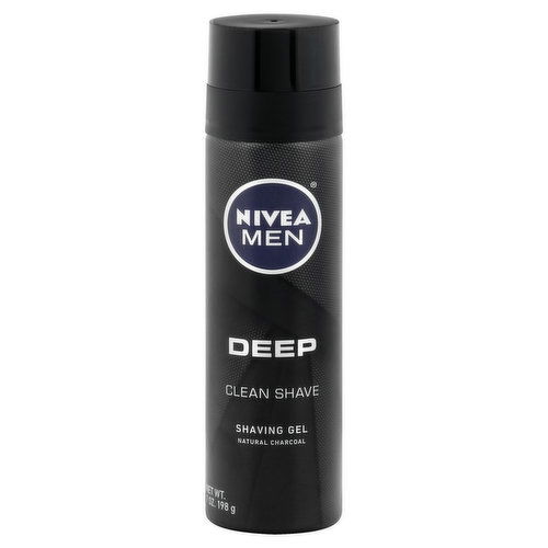 Nivea Men Deep Shaving Gel, Clean Shave