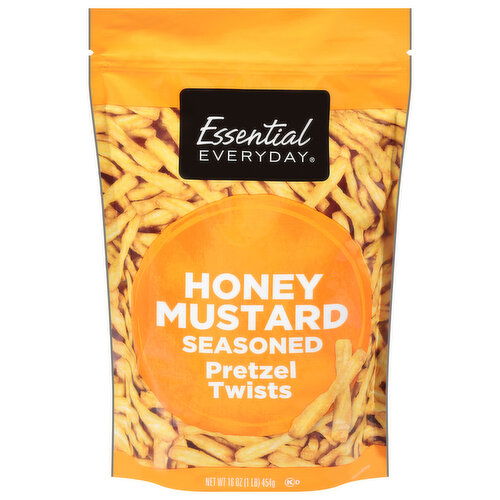 Essential Everyday Honey Mustard Seasoned Pretzel Twists