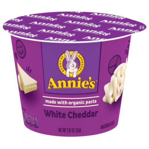 Annie's Macaroni & Cheese, White Cheddar