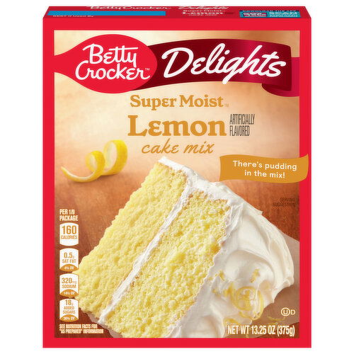 Betty Crocker Delights Super Moist Lemon Cake Mix