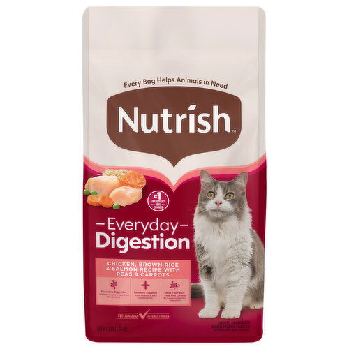 Nutrish Everyday Digestion Adult Food for Cats