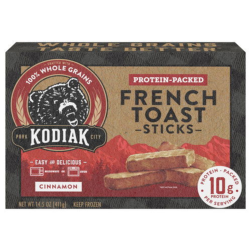 Kodiak French Toast Sticks, Protein-Packed, Cinnamon