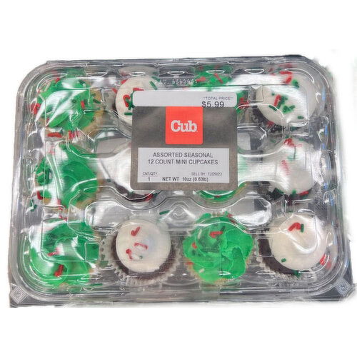 Cub Seasonal Cupcakes, 12 Count