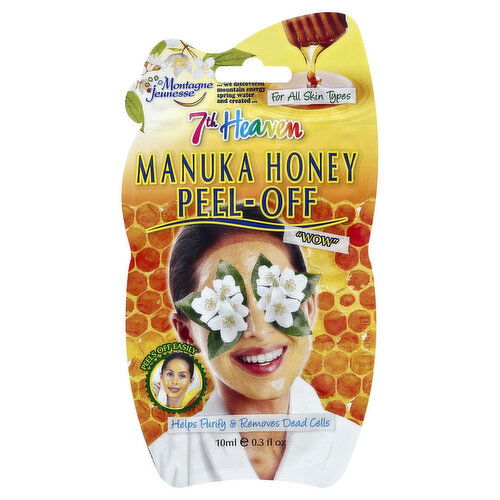 7th Heaven Manuka Honey Peel-Off, For All Skin Types