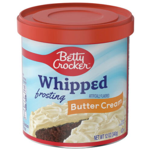 Betty Crocker Frosting, Whipped, Butter Cream