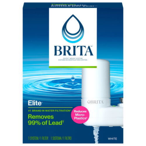 Brita Elite Faucet Mount System, White