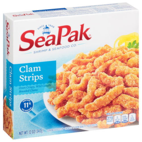 SeaPak Clam Strips