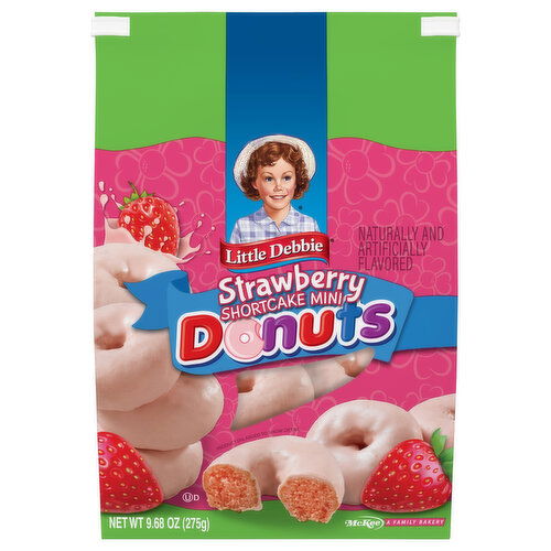 Little Debbie Strawberry Shortcake Mini Donuts