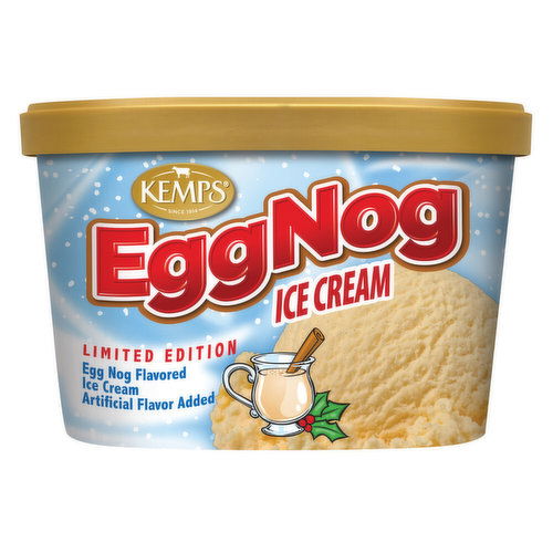 Kemps Egg Nog Ice Cream