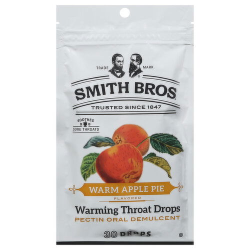 Smith Bros. Throat Drops, Warming, Warm Apple Pie