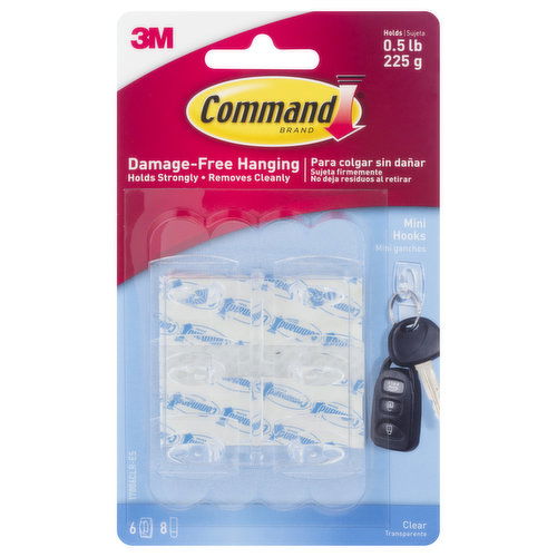 Command Hooks, Clear, Mini