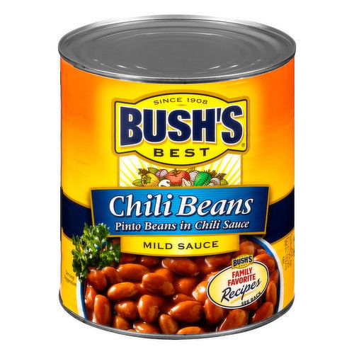 Bushs Best Chili Beans Pinto Beans in Mild Chili Sauce