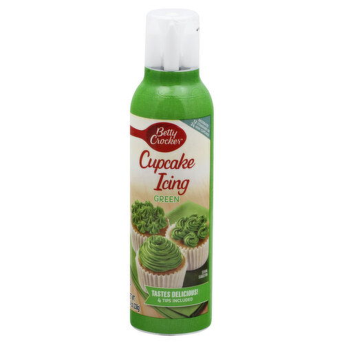 Betty Crocker Cupcake Icing, Green