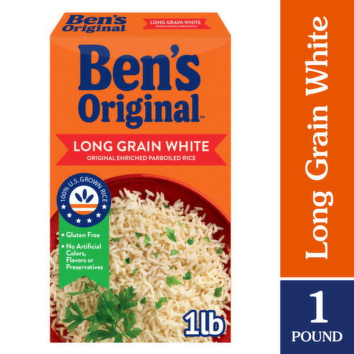 Ben's Original Parboiled Rice, Long Grain White