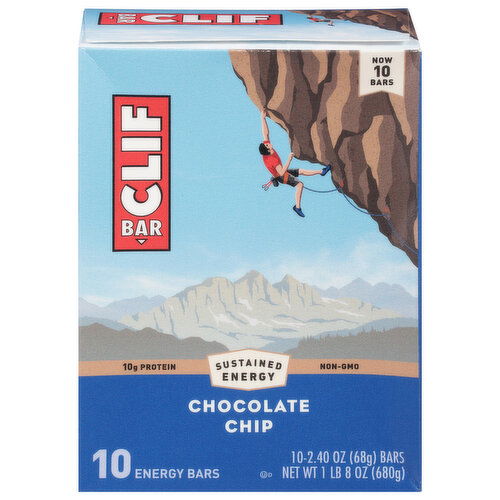 Clif Bar Energy Bars, Chocolate Chip