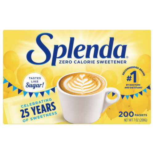 Splenda Sweetener, Zero Calorie