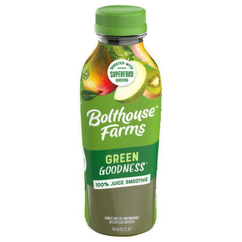 Bolthouse Farms 100% Juice Smoothie, Green Goodness