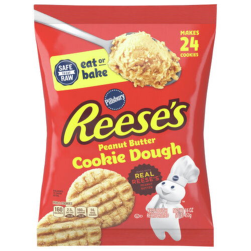 Pillsbury Reese's Cookie Dough, Peanut Butter