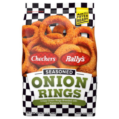 Checkers/Rally's Onion Rings, Seasoned