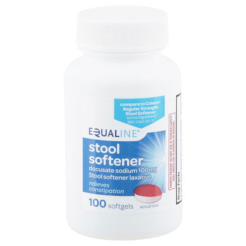 Equaline Stool Softener, Softgels