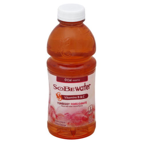 SoBe Water Hydration Beverage, Nutrient Enhanced, Yumberry Pomegranate Flavor