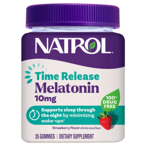 Natrol Time Release Strawberry Flavor 10 mg Melatonin