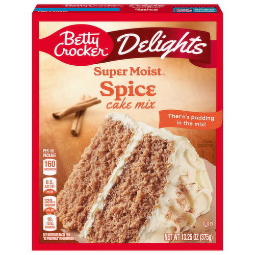 Betty Crocker Delight Super Moist Spice Cake Mix