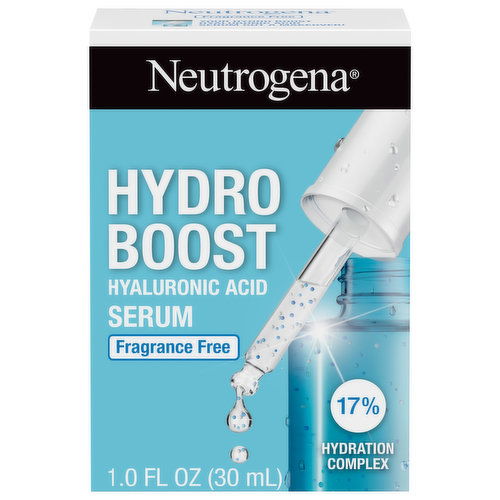 Neutrogena Hydro Boost Hyaluronic Acid Serum, Fragrance Free