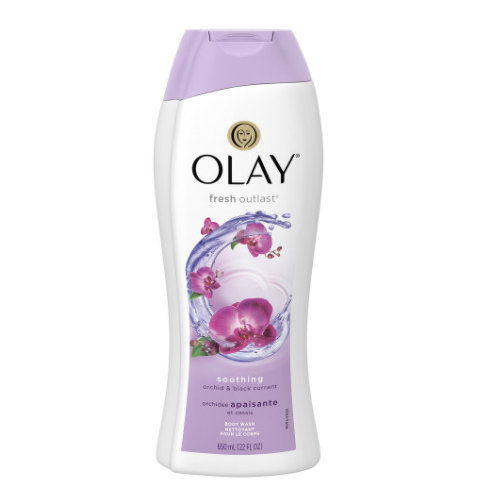 Olay Fresh Outlast Fresh Outlast Body Wash, Orchid & Black Currant, 22 fl oz