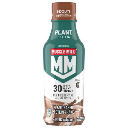 Muscle Milk Plant-Based Chocolate Protein Shake