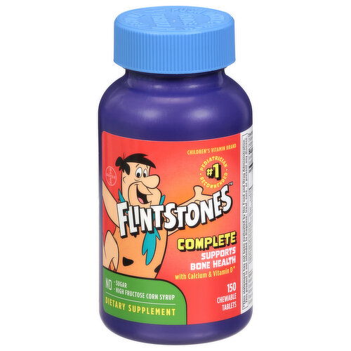 Flintstones Complete Multivitamin, Children's, Tablets
