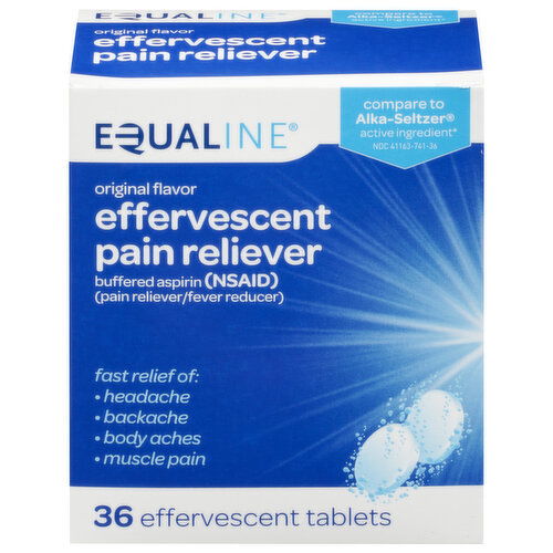 Equaline Pain Reliever, Original, Effervescent, Tablets