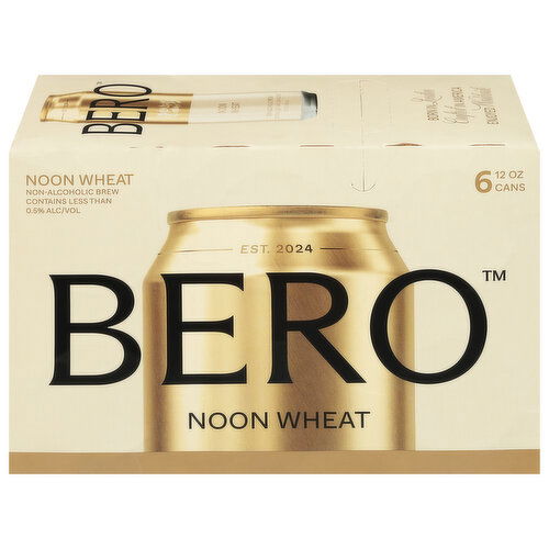 Bero Beer, Non-Alcoholic, Noon Wheat