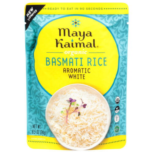 Maya Kaimal Basmati Rice, Organic, Aromatic White