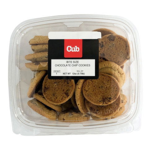 Cub Bakery Mini Chocolate Chip Cookies 24 Count