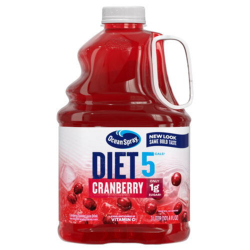 Ocean Spray Juice, Cranberry, Diet 5