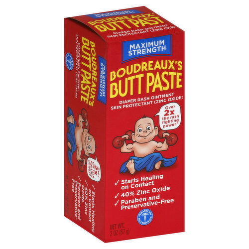 Boudreauxs Butt Paste, Maximum Strength