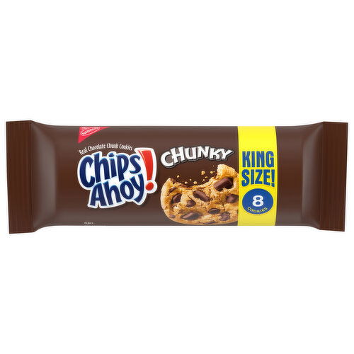 Chips Ahoy! Cookies, Chunky, King Size