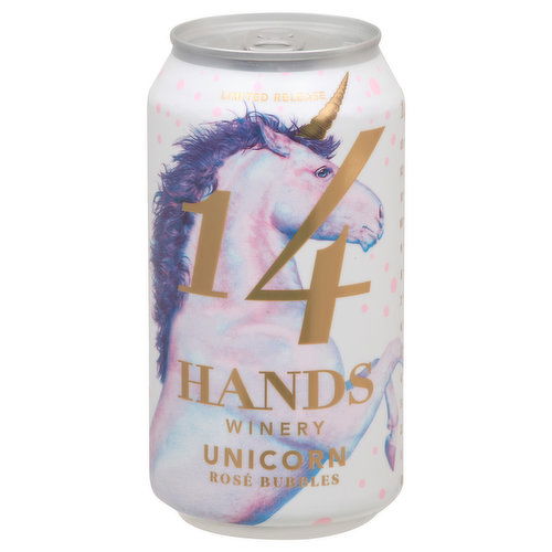 14 Hands Rose Bubbles, Unicorn