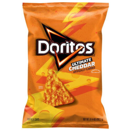 Doritos Tortilla Chips, Ultimate Cheddar