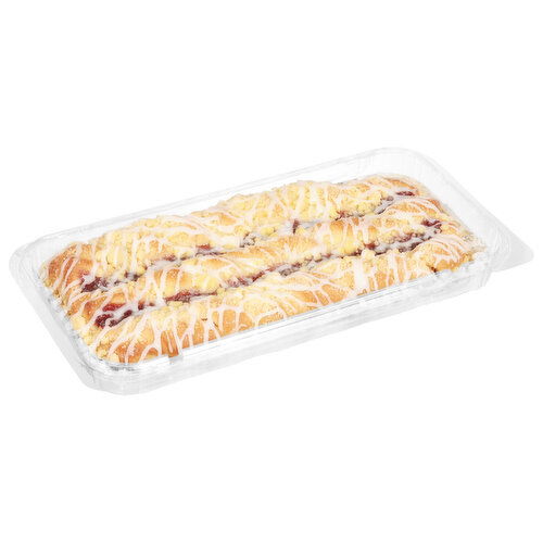 Cub Coffee Cake, Cheese Danish, Strawberry